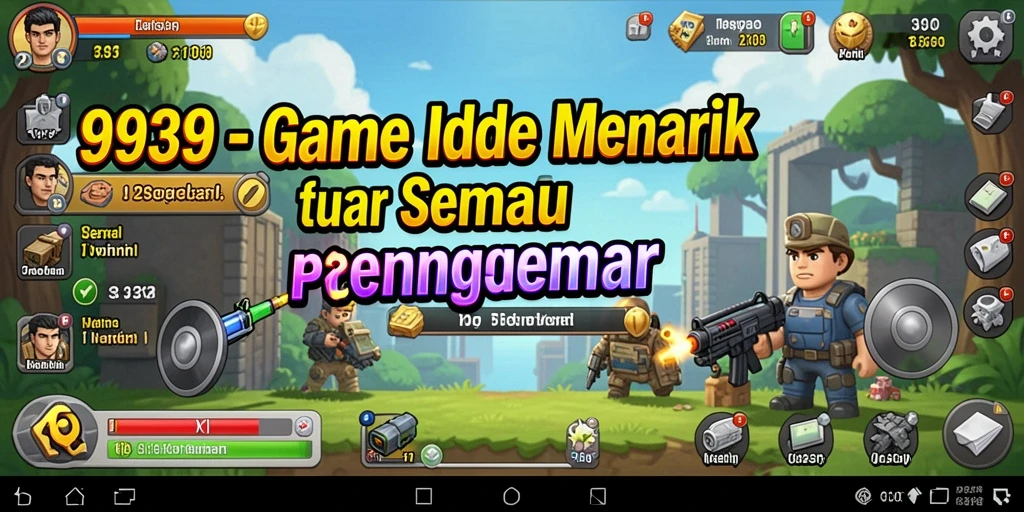 Screenshot gameplay 9939 yang menunjukkan interaksi Idle yang menarik.