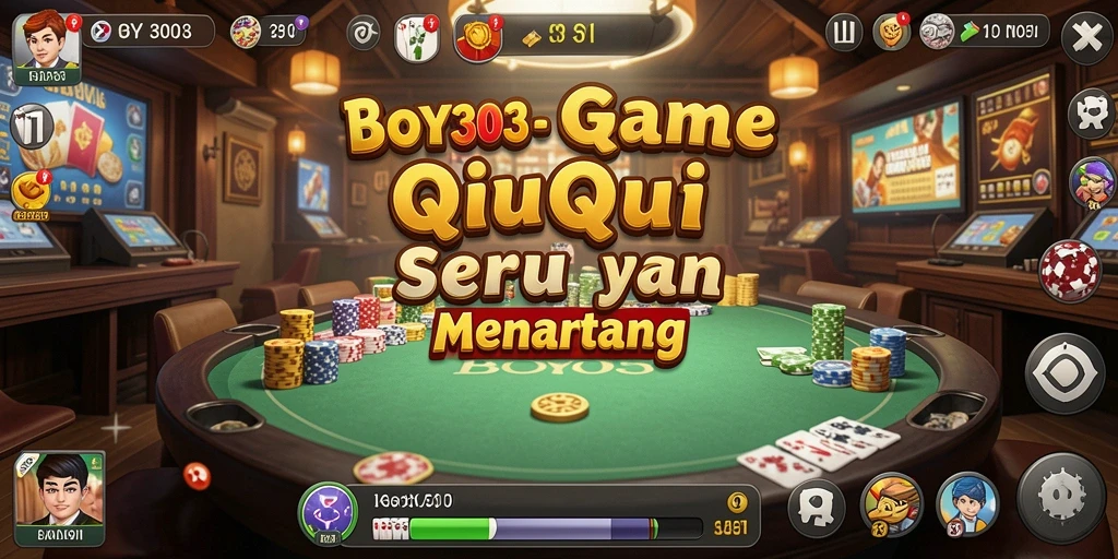Screenshot menunjukkan gameplay menarik dari BOY303 QiuQiu.