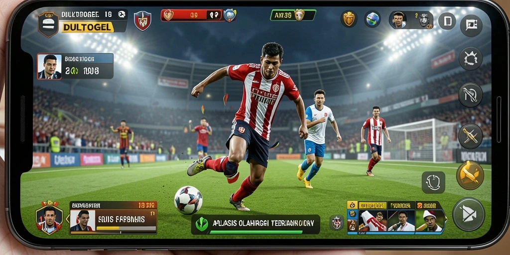 Tampilan gameplay menarik dari DULTOGEL dalam olahraga yang kompetitif.
