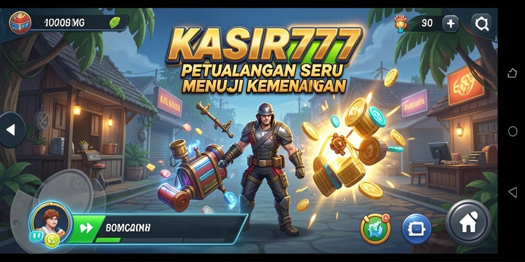 Tampilan gameplay KASIR777 yang penuh aksi dan petualangan seru.