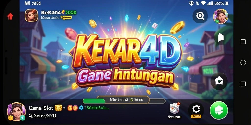 Tampilan gameplay slot KEKAR4D dengan grafis menawan.