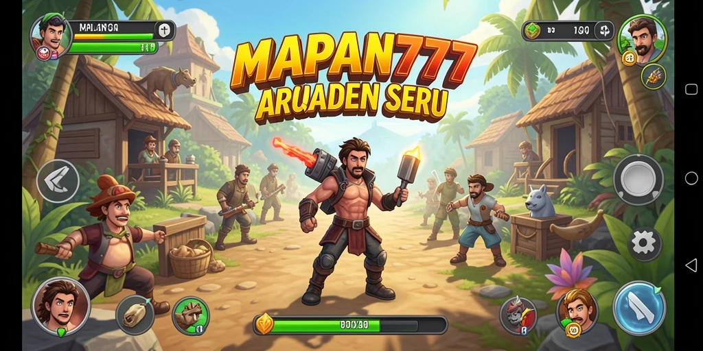 Tampilan gameplay seru dan menantang di MAPAN777.